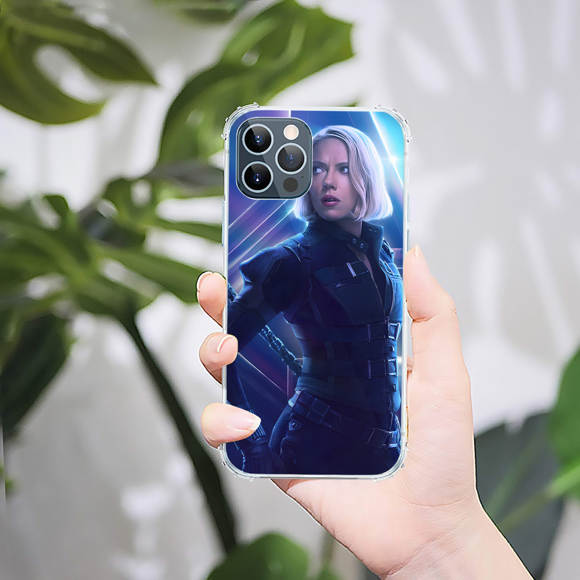（画像用） アベンジャーズ The Avengers 【iPhone 12シリーズ対応】透明スマホケース（クリアソフトケース）